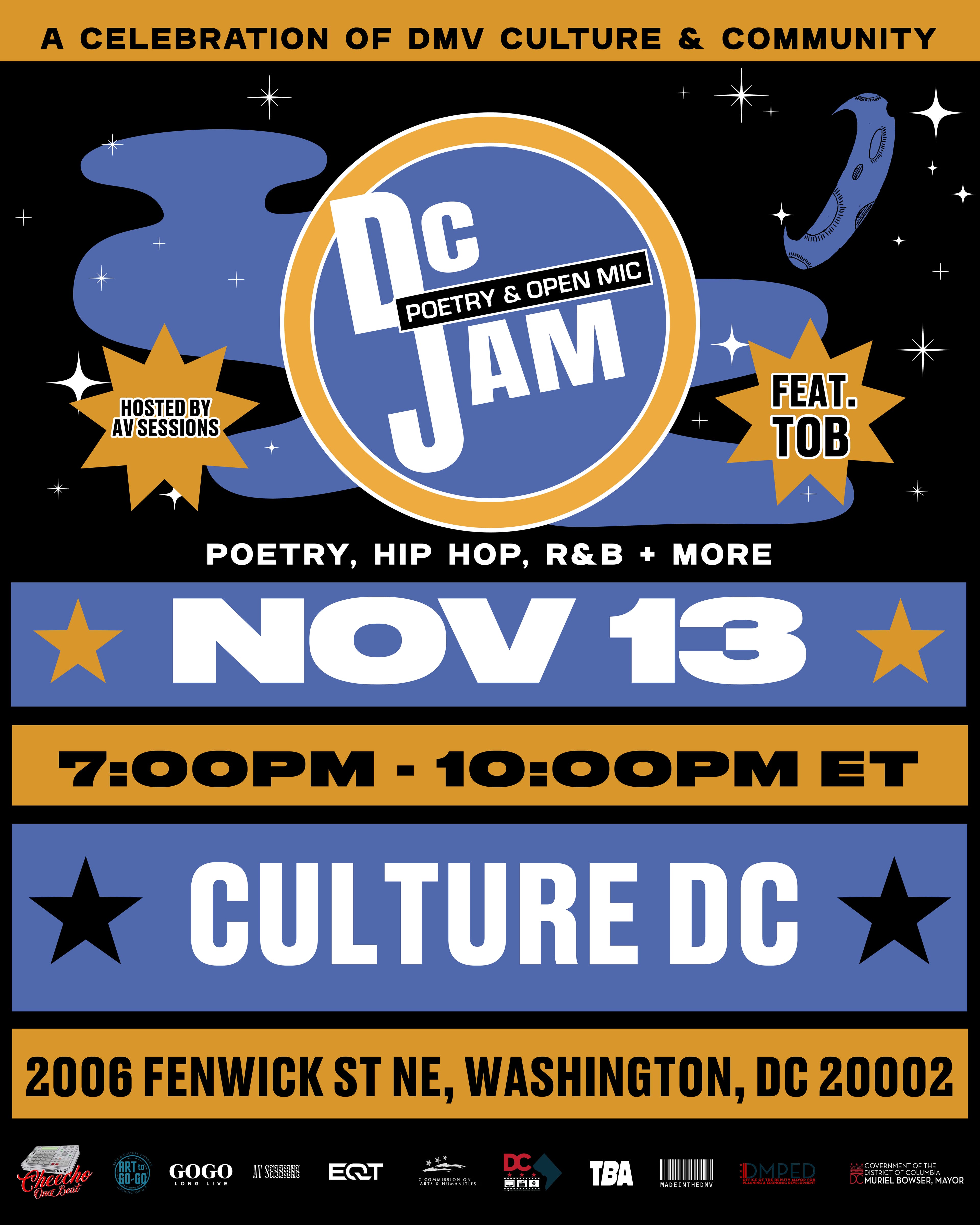 DC Poetry Jam & Open Mic