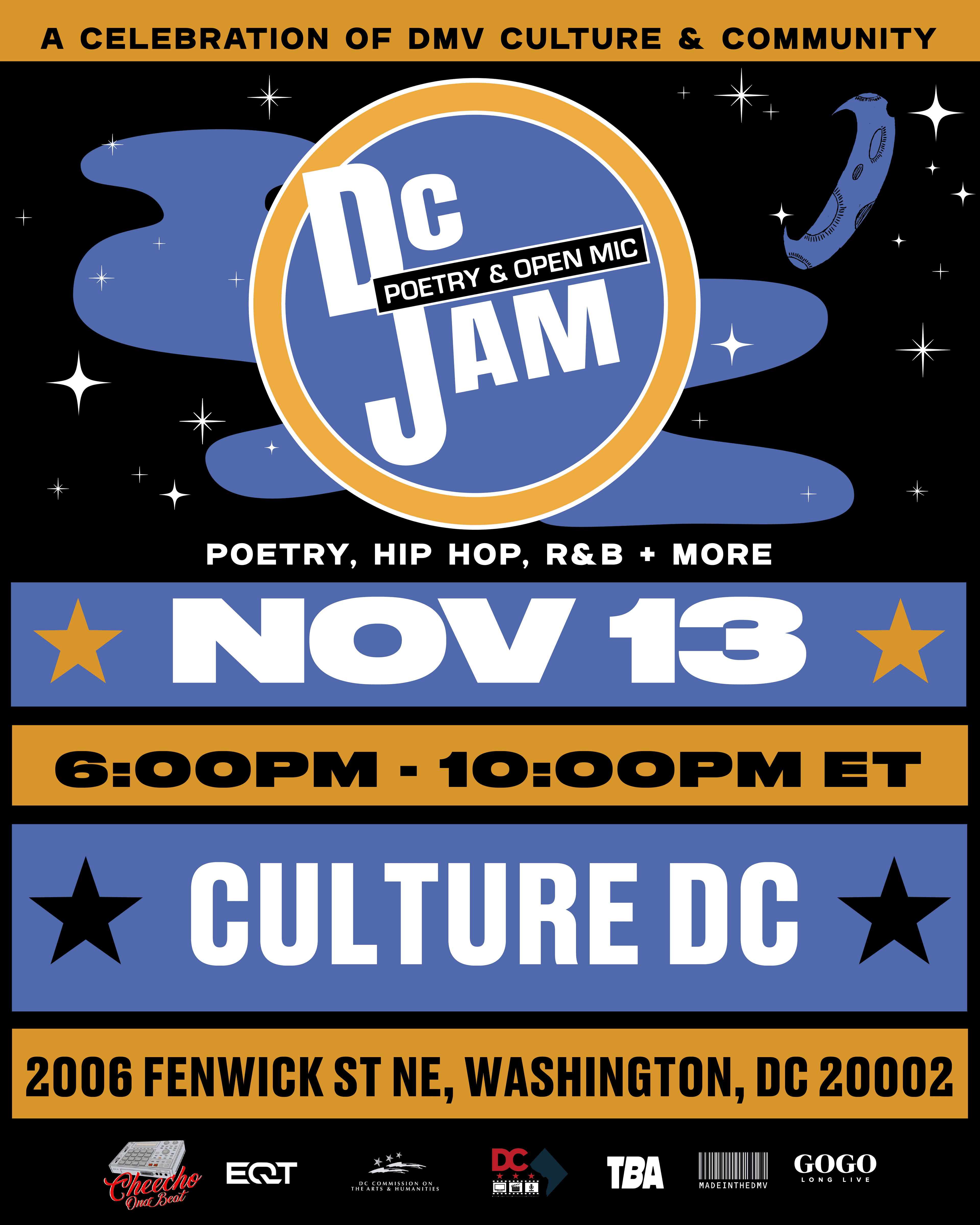 DC Poetry Jam & Open Mic