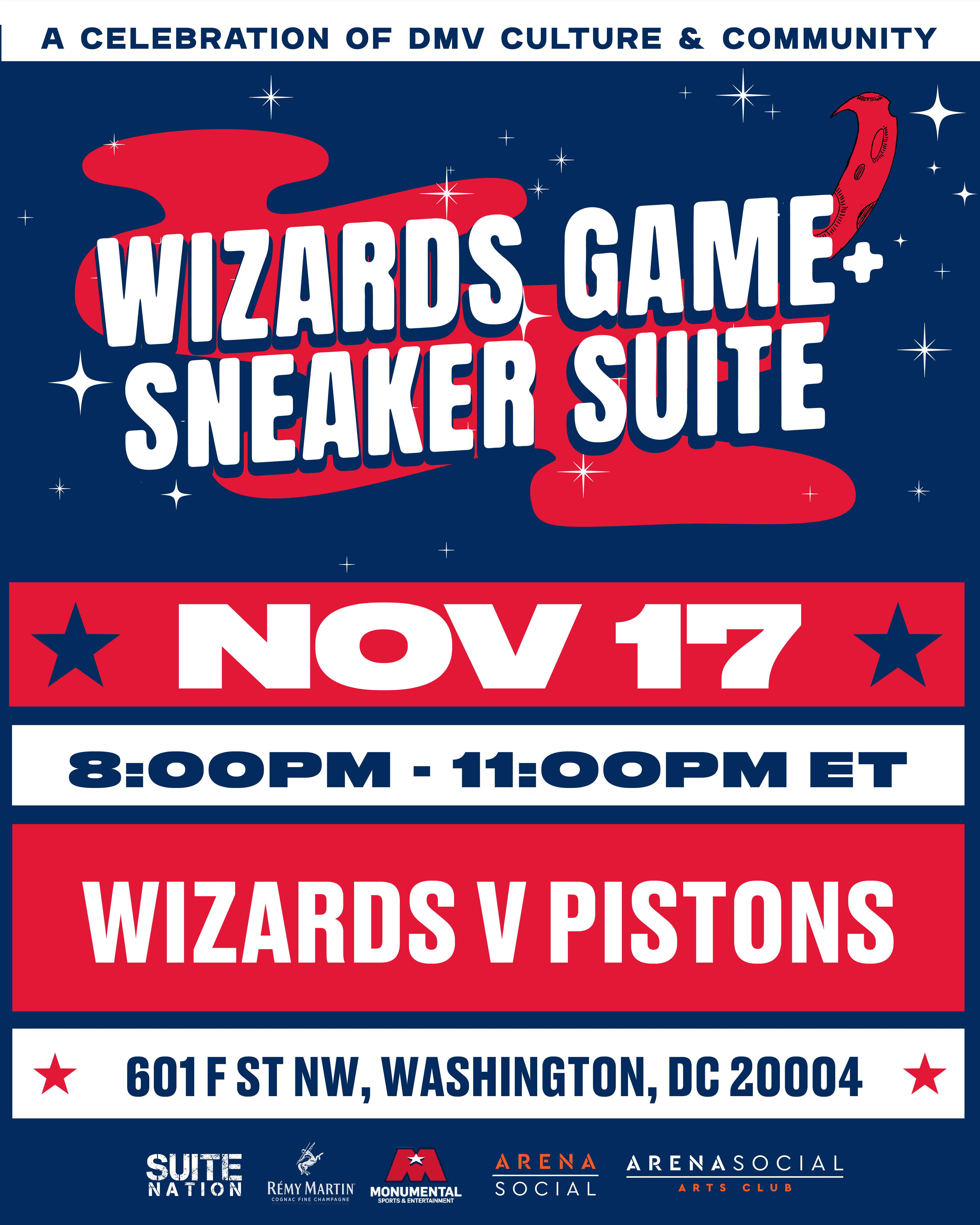 Wizards Game + Sneaker Suite